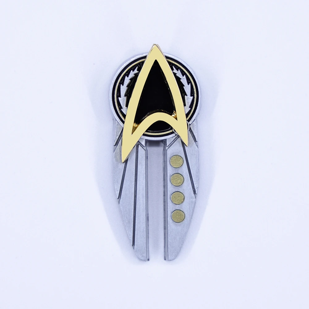 

Значок Star Badge Trek для капитана/командира Академии Звездного флота: магнитные значки, броши, пины, аксессуары, аниме-значки
