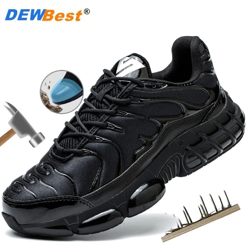 885 shoes for men and women lightweight breathable steel head anti-smashing, anti-puncture and anti-protective shoes