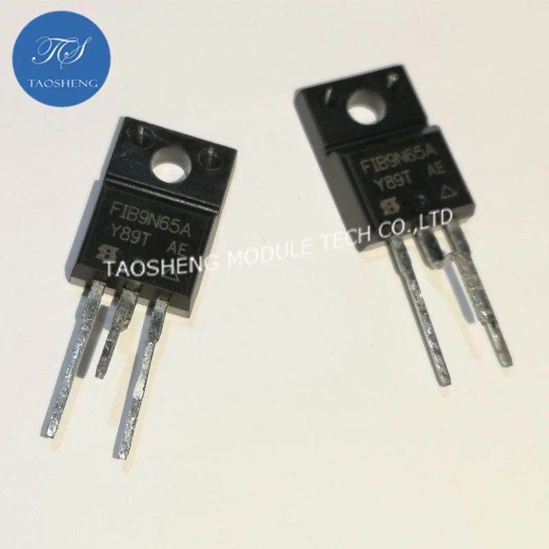 1PCS 100% New&Original FIB9N65A 9.3A 650V TO-220F【TAOSHENG】MODULE #TS10058