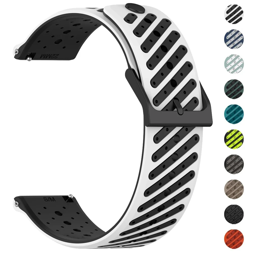 20mm 22mm Silicone Strap for Garmin Forerunner 170 70 645 570 55 245 255/Vivoactive 6 5 Band Bracelet Garmin Venu 4 45mm Correa