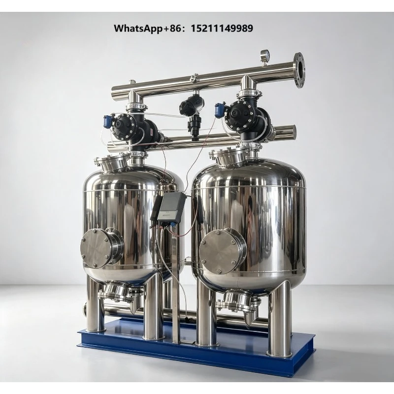 Automatic Multimedia Filter for Industrial Water Treatment Pretreatment Suspended Solids Removal Filter