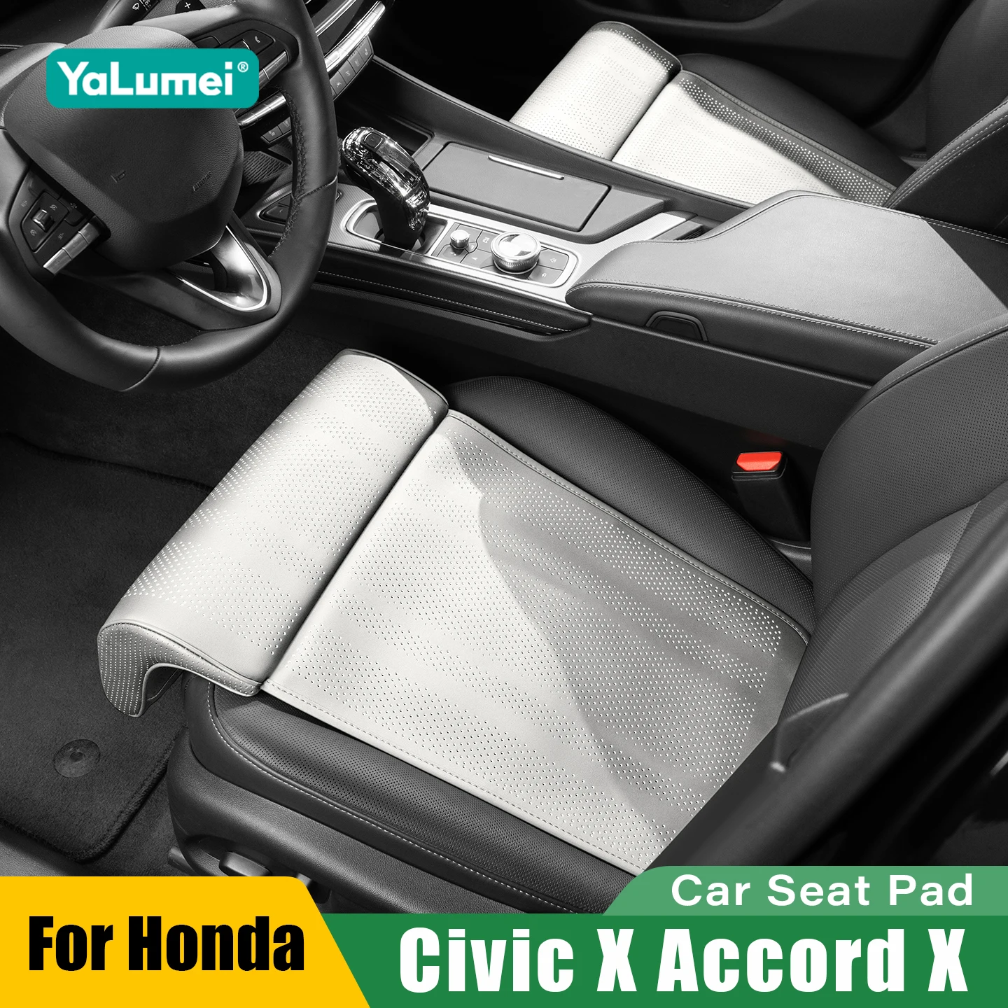 

Car Seat Leg Support Extension For Honda Civic X Accord X 10th Seat Cover Memory Foam Extender Cushion Interior Accessories