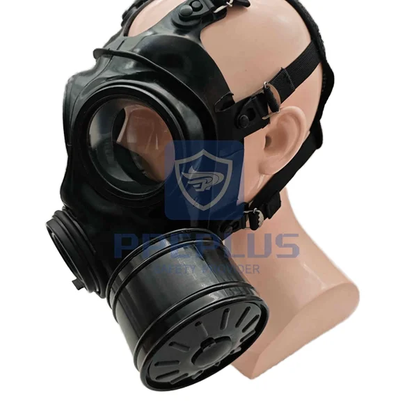 Nuclear Radiation Protection Gas Mask Respirator With Filter Box