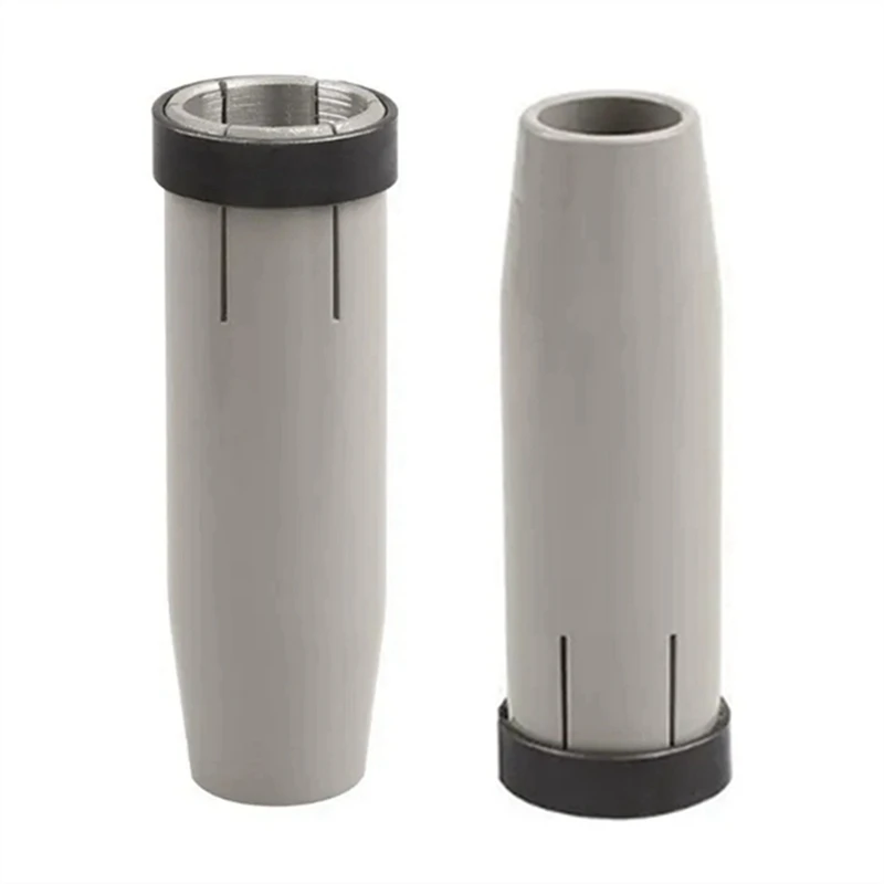 Bico de proteção de revestimento 24kd, 5 peças 1.0mm tocha mig bico de gás suporte de ponta de tocha de soldagem mig 24kd