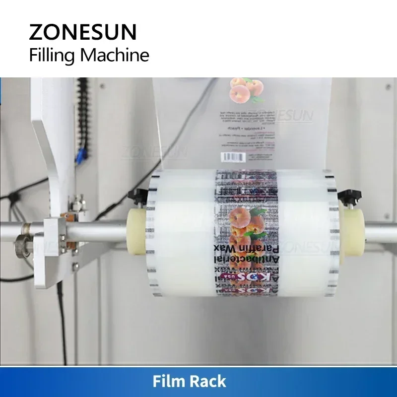 ZONESUN ZS-420GSY Liquid Sachet Packing Machine for Honey, Chili Sauce, Peanut Butter & Paste Products