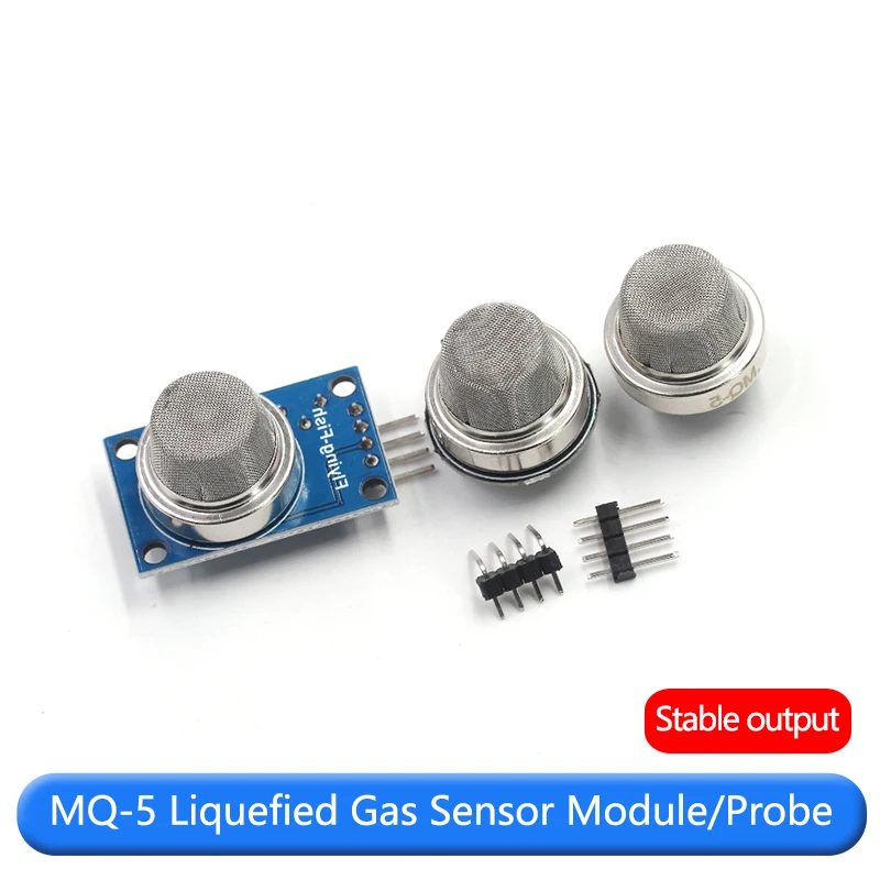 Mini MQ-5 de gas natural licuado, placa redonda de MQ-5, módulo de sensor de gas urbano, SONDA DE sensor
