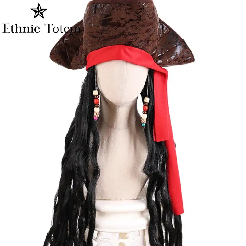 Pirate Captain Cosplay Trajes para Homem e Mulher, Retro, Adulto, Renascimento, Casal, Halloween, Carnaval