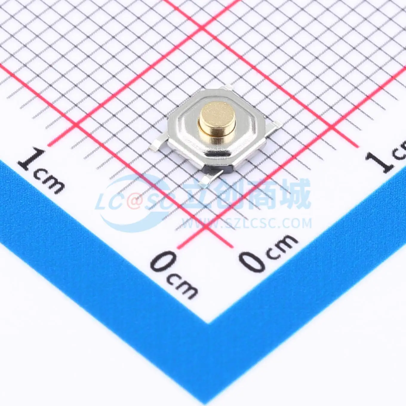 492pcs HX 5.2x5.2x2.0H SWITCH TACTILE SPST-NO 0.05A 12V SMD 5.2x5.2mm SPST 2.5N Tactile Push Button Switch