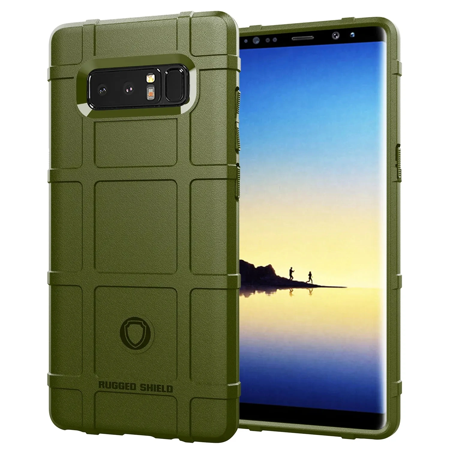 For Samsung Galaxy Note8 Armor Shield Case Anti Knock Protection Back Cover for samsung note 8 Shockproof Rubber Phone Cases