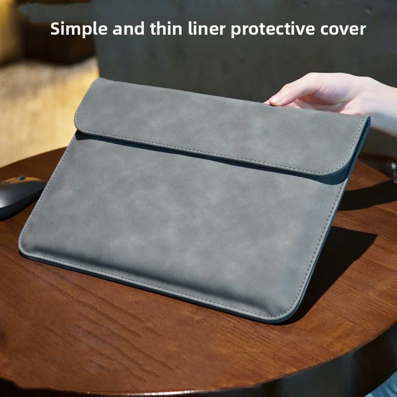 

For 14-15.6-16inches SAMSUNG Galaxy Book5 4/3Pro 360Laptop inner bag 960XHA Lightweight leather protective cover storage bag