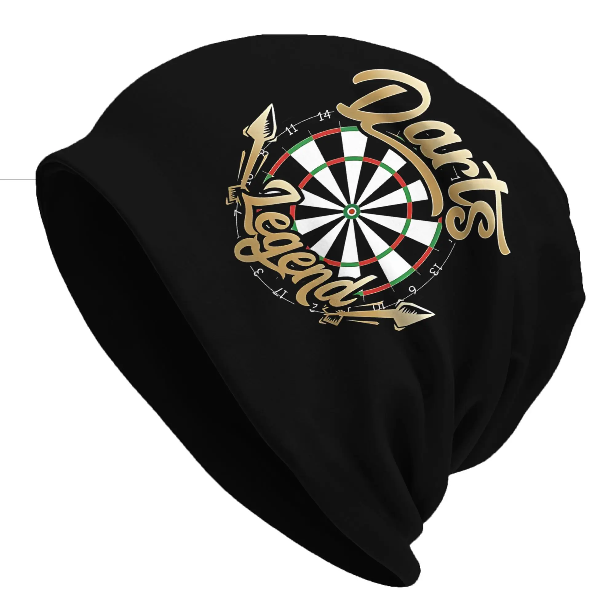 Gorros   Summer Hats Darts Game Bullseye Thin Hat Bonnet Hipster Skullies Beanies Caps Men Women's Earmuffs