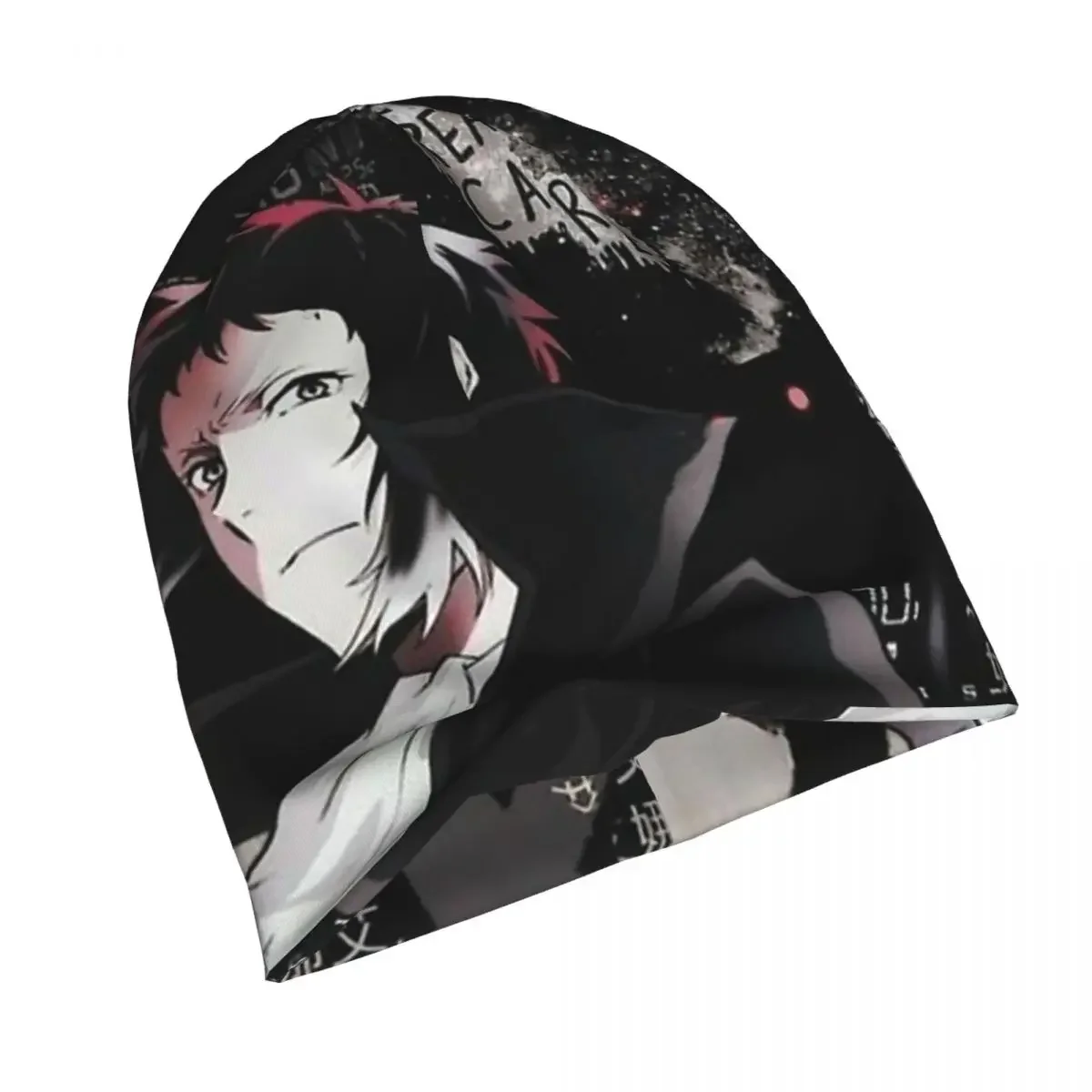 Hat Akutagawa Fashion Caps For Men Women Bungou Stray Dogs Wan Anime Skullies Beanies Ski Caps Soft Bonnet Hats