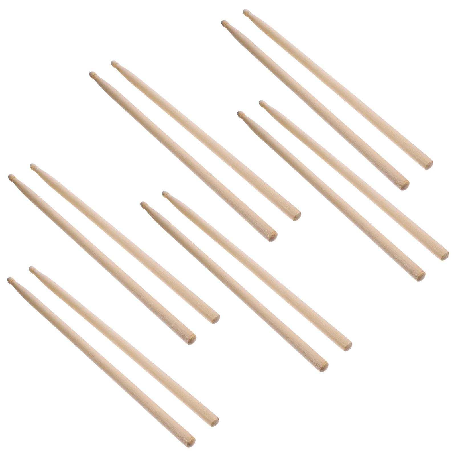 

6 Pairs Drum Stick Drumstick Drumsticks Children's Hand Training For Drummer Musical Percussion Accessories Instruments Bass