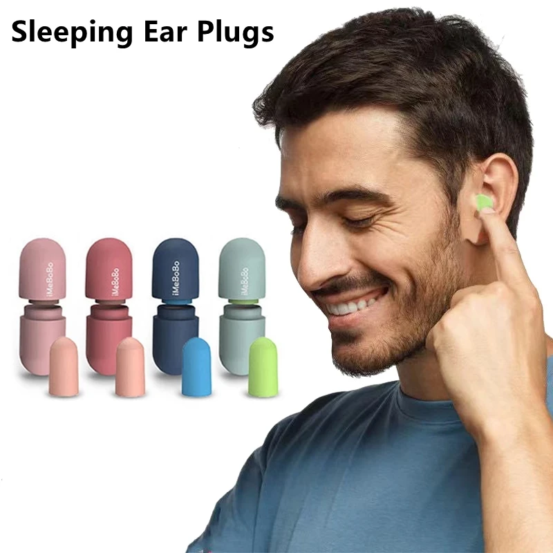 Sleeping Ear Plugs Soundproof Earplugs For Sleep Special Soft Anti Noise Anti Snore Effective Protection Sleep Comfort Earplug