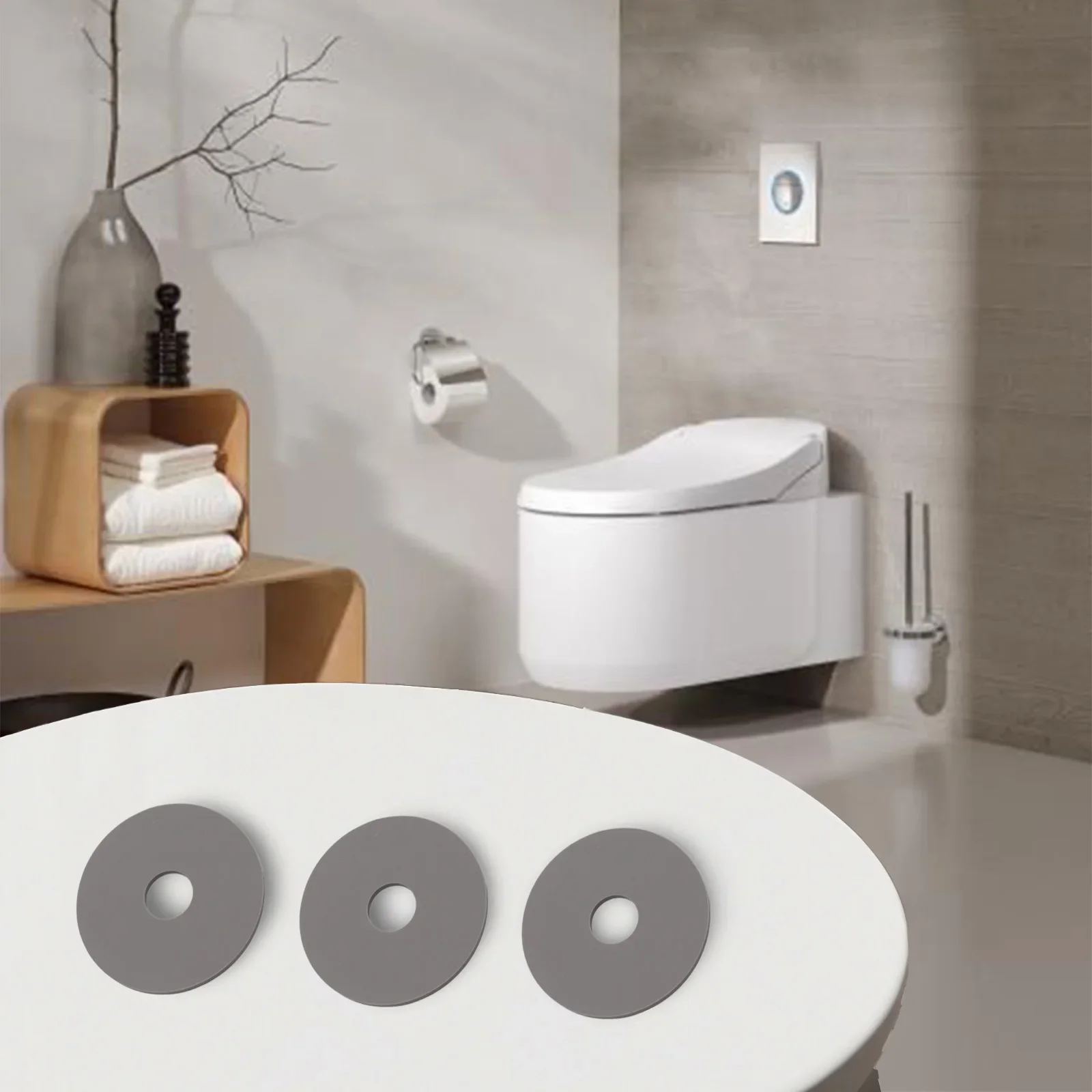 Bathroom Accessories Seal Dual Flush Efficient Water Usage Dual Flush AH R D D Diaphragm Washer Package Content
