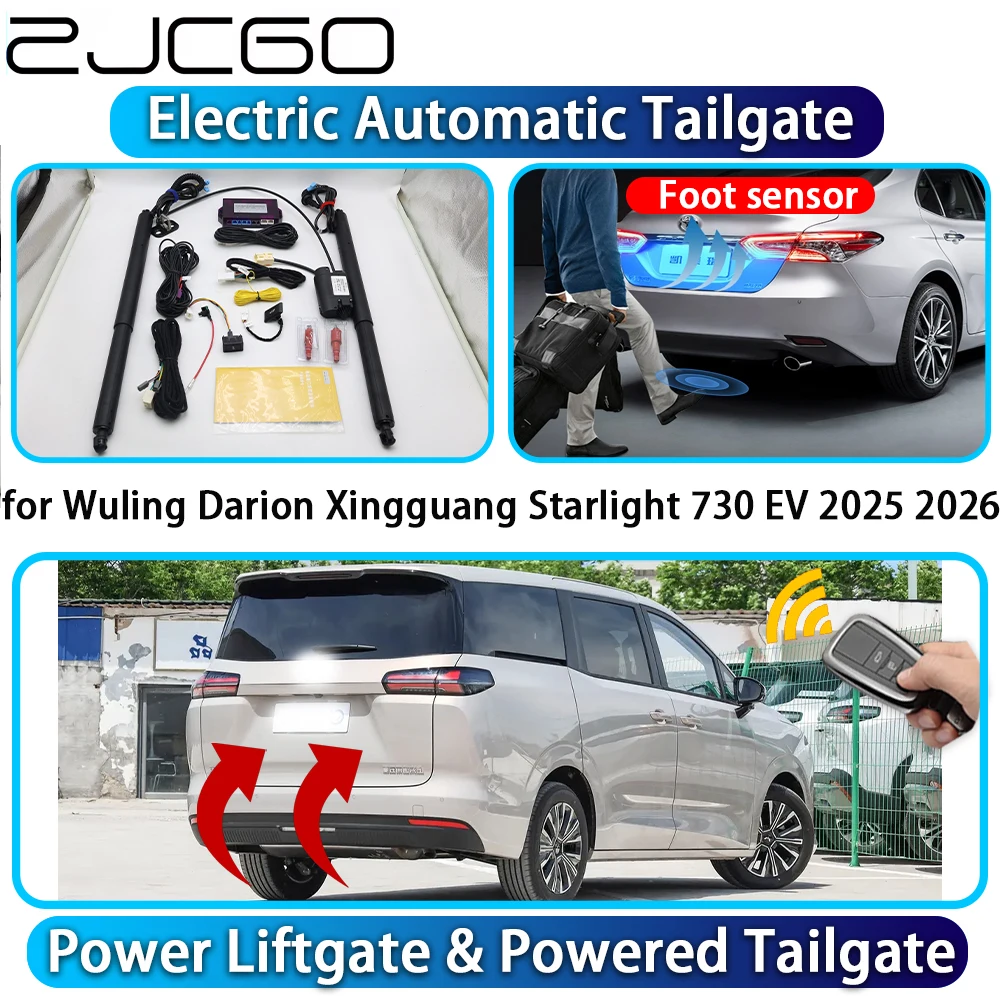 ZJCGO for Wuling Darion Xingguang Starlight 730 EV 2025 2026 OEM Automatic Power Liftgate Powered Tailgate Intelligent System