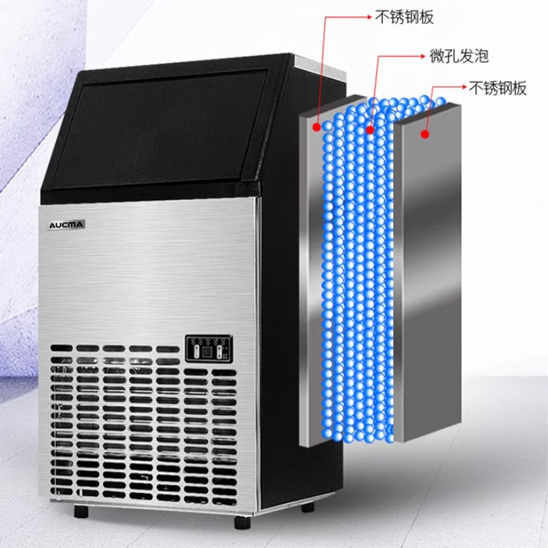 

Warranty Automatic Commercial Transparent Split Block Ice Maker Making Machine Restaurant Ice Maker Product
