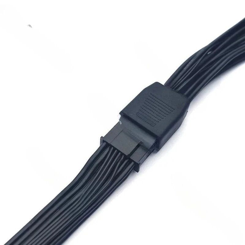 يتكيف مع 12VHPWR أنثى إلى رأس مزدوج 6 + 2 ذكر 16Pin ATX3.0 PCIE5.0 سلك الطاقة المزدوج 8P كابل محول تحويل