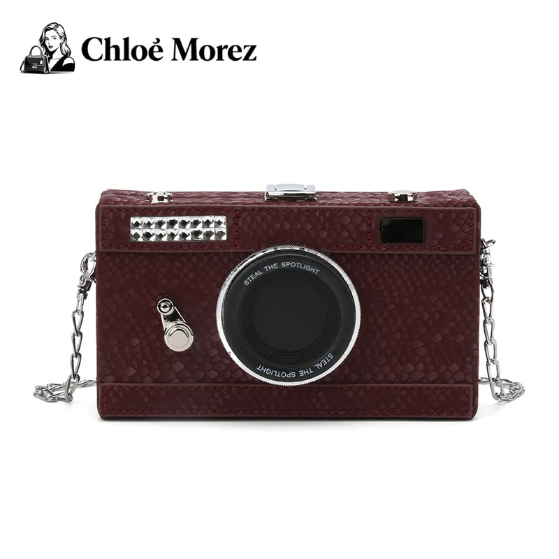 

Small Bag, Girl's Personalized Camera Bag, Fashionable Sequin Single Shoulder Small Square Bag, Crossbody Chain Box Bag
