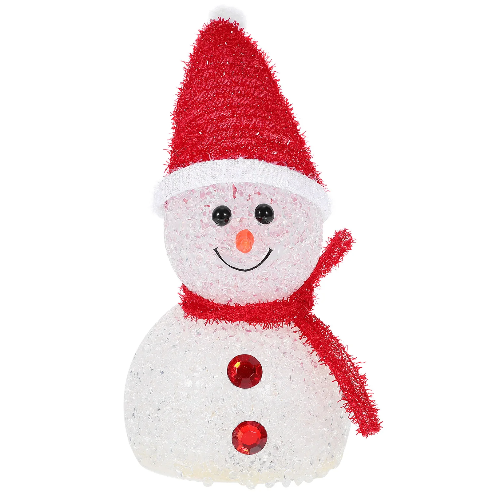 

Christmas Snowman LED Light Small Snowman Lamp Decorative Xmas Party Light for Home Office Christmas Decoration