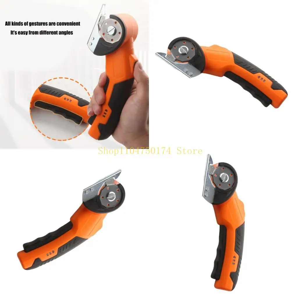 

Portable Ion Powered Textile Cutting Machine Electric Rotary Blade Scissors For Efficient Fabric Trimming top sale