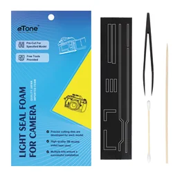 eTone Self Adhesive Light Proof Seal Foam Sponge Custom Repair Kits for Canon AE-1 Camera Photography Accessories
