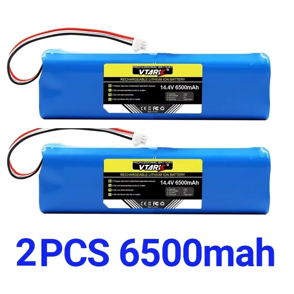 

Original 14.4V 12800mAh Li-ion Battery For Proscenic M7Pro M7Max M8Pro Lydsto R1 VIOMI S9 ROIDMI EVE Plus Robot Vacuum