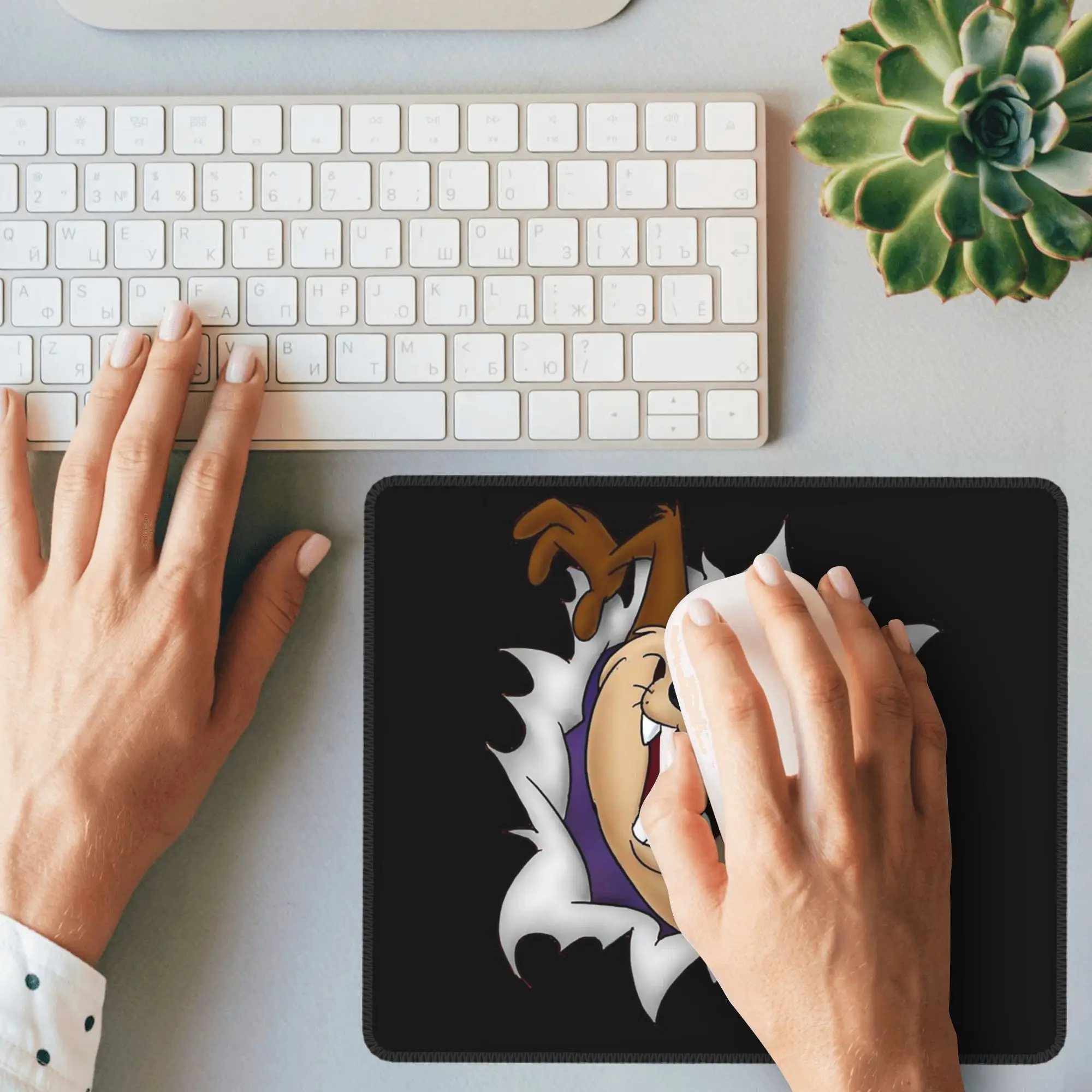 تسمانيا الشيطان ماوس الوسادة الكمبيوتر لوحة المفاتيح ماوس حصيرة ألعاب الكمبيوتر المحمول مكتب حصيرة مكتب الملحقات الجدول الحصير