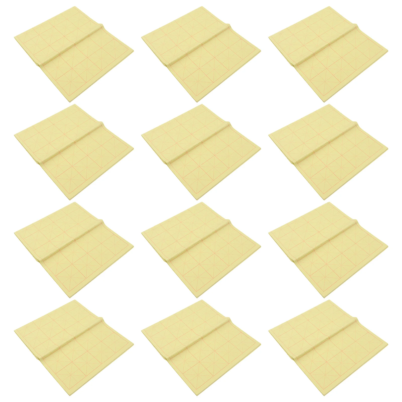 

50Pcs Rice Paper Chinese Calligraphy Paper for Kids Adults Practice Writing Calligraphy Xuan Papers Traditional Chinese Art