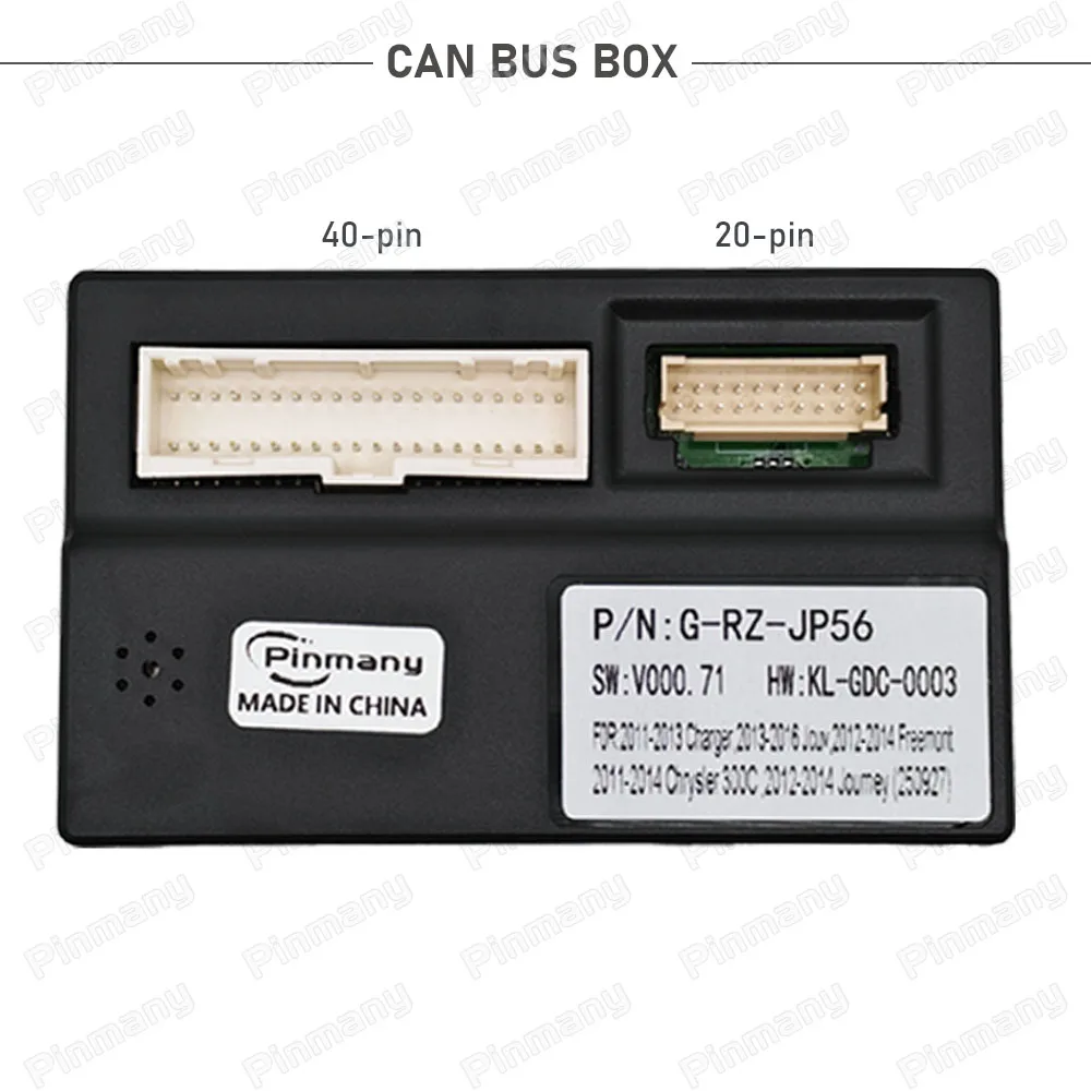 Immagine 6: Cavo autoradio JPC3 Adattatore cablaggio CAN Bus Decoder per Fiat Freemont, per Chrysler 300C, per Dodge Jcuv Journey Charger