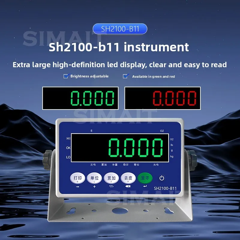 B11 ERP Communication Scale Instrument, Weighing LED Display 232 Serial Port USB Port