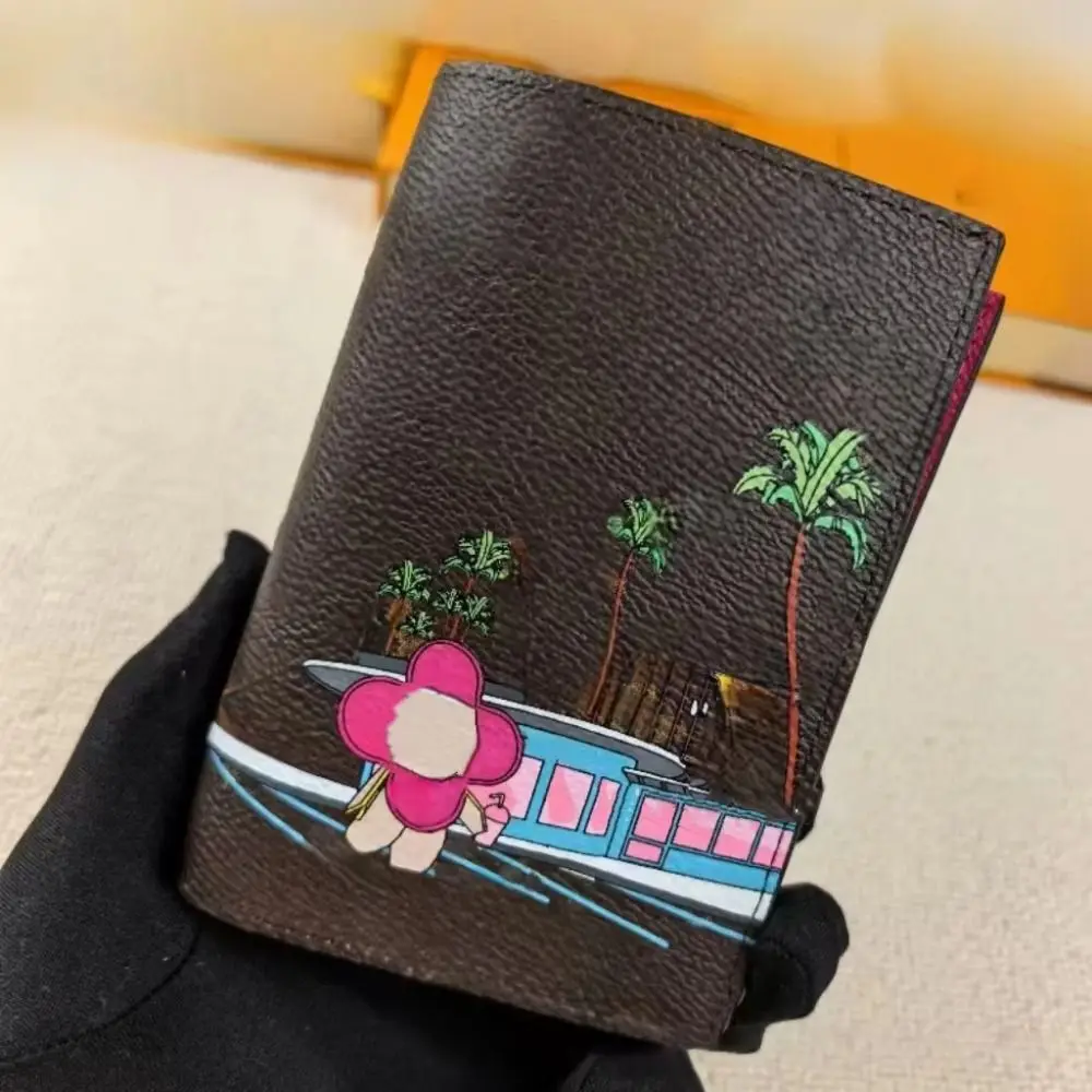 حامل جواز سفر أنيق قابل للتنفس، متعدد الوظائف، مقاوم للاهتراء، حقيبة بطاقات صغيرة مقاومة للماء، حافظة واقية للسفر