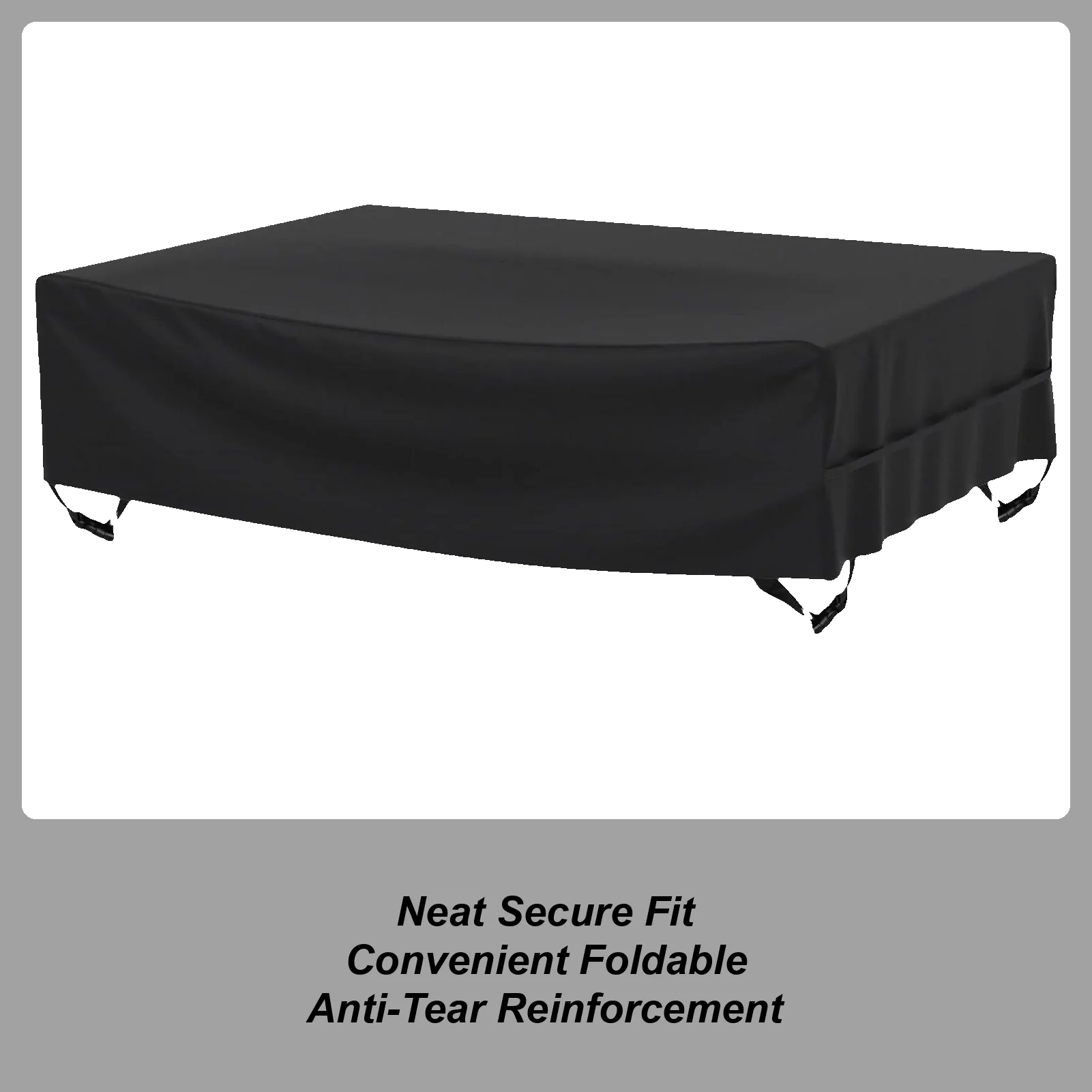 

Чехол для патио, сверхмощный 210D Оксфордский щит, чехлы для патио, водонепроницаемые уличные чехлы для крыльца, сада, лужайки, заднего двора, экстерьера