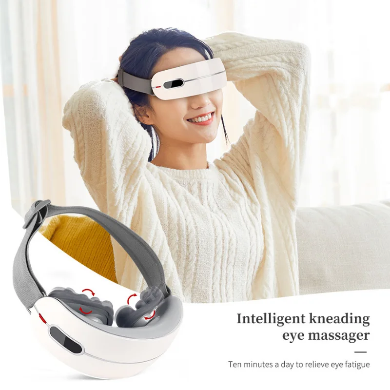 3D vibration eye protector can be rechargeable constant temperature hot compress eye mask Bluetooth music eye massage instrument