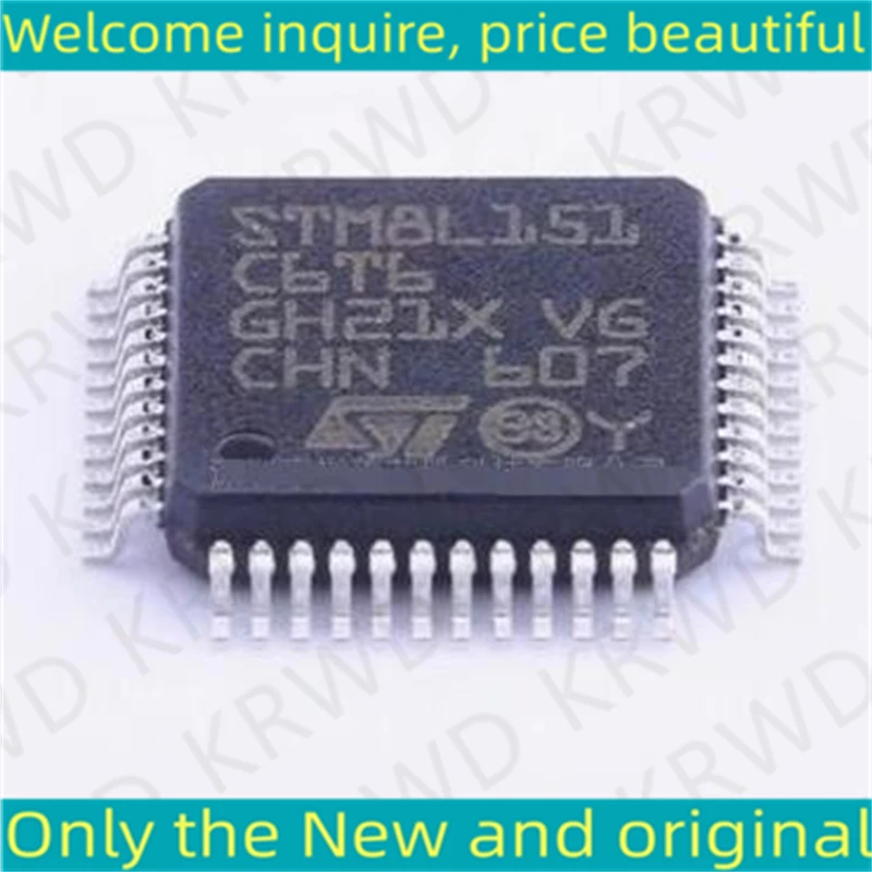 

10PCS New and Original IC Chip STM8L151C6T6 STM8L151 LQFP48