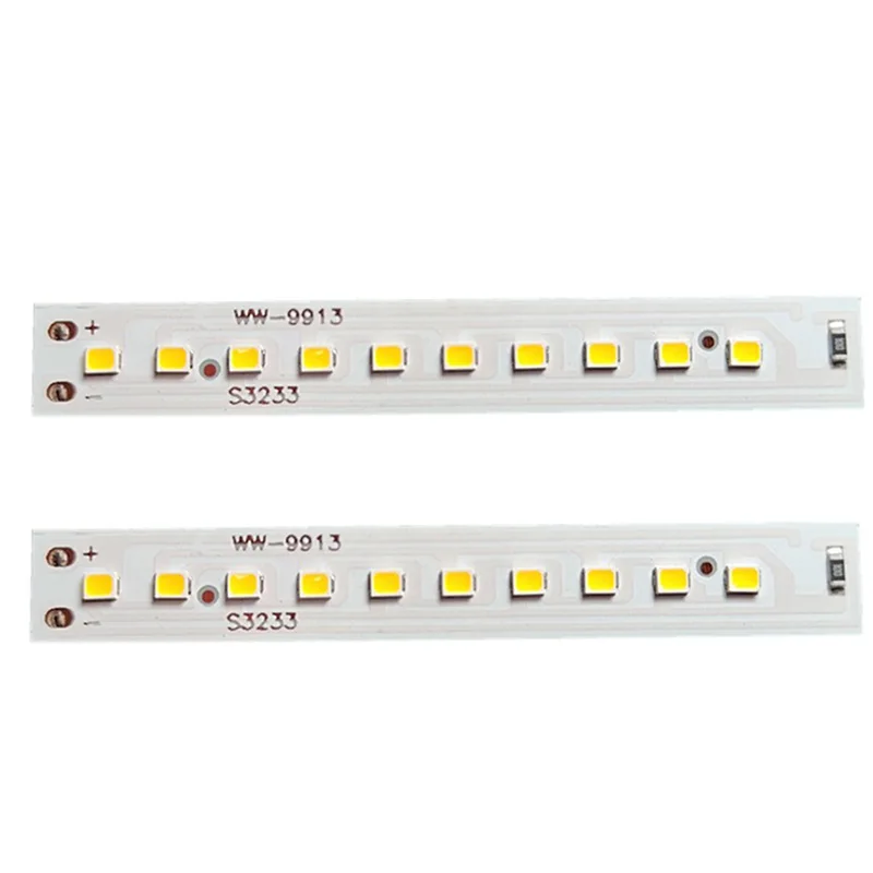 YOUCENT 1/5Pcs  DC5V LED Lamp Board 1-3W  Light Source Warm Light 85x12mm Long Strip Light Strip Aluminum Substrate Light