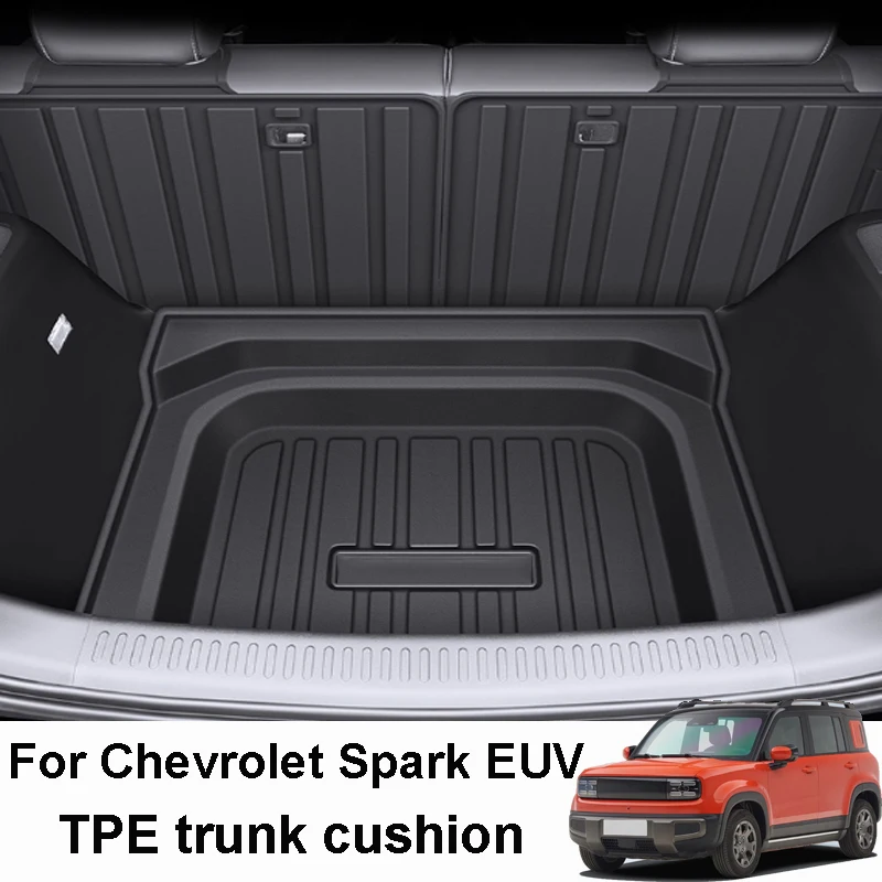 

Для Chevrolet Spark EUV 2025 2026, автомобильный водонепроницаемый материал TPE, подушка багажника, устойчивая к царапинам, защита интерьера, аксессуар