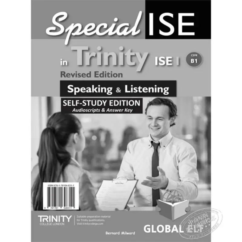 متخصصة في Trinity ISE I CEFR B1 الإصدار المنقح للتحدث والاستماع إصدار الدراسة الذاتية Bernard Milward 9781781646311