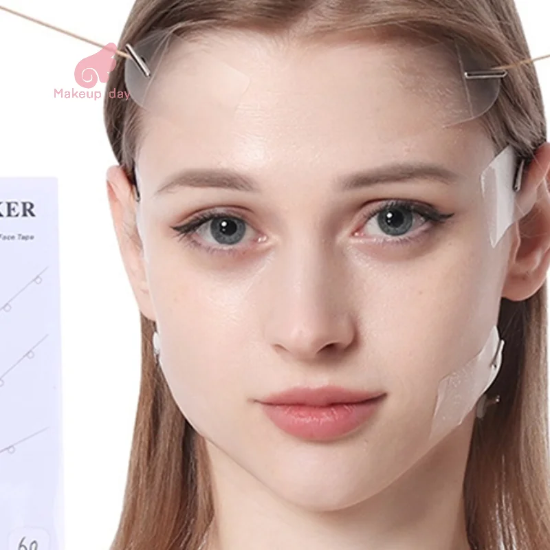 

30/42/60 Instant Invisible Face Patches Neck Eye Double Chin Lift V Shape Tapes Makeup Facelifting Patch Adhesives