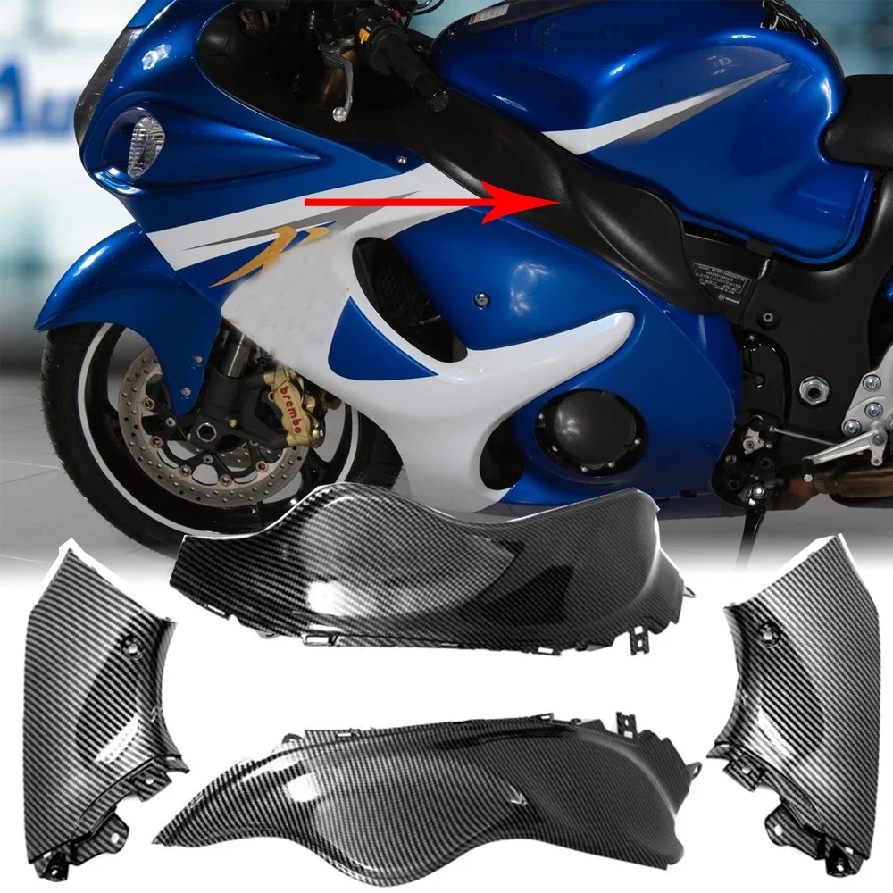 Motorcycle Ram Air Intake Cover Duct Fairing Front Side Panel For Suzuki Hayabusa GSXR 1300 GSX1300R 08-20 GSX 1300R Accessories