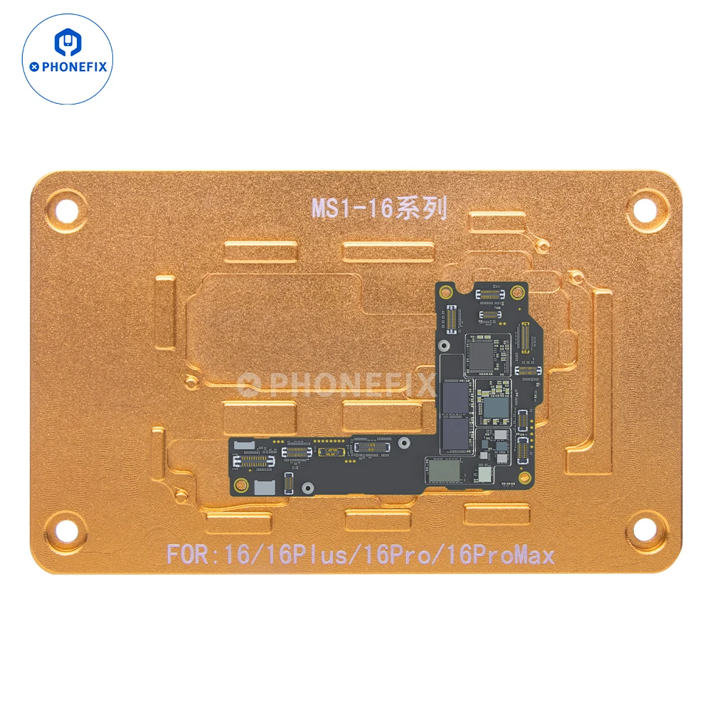 Universal iHeat Pro Heating Mold MIJING MS1 L2024 Pre-heating Platform Fixture for iPhone 16 15 14 13 12 11 X Series Desoldering