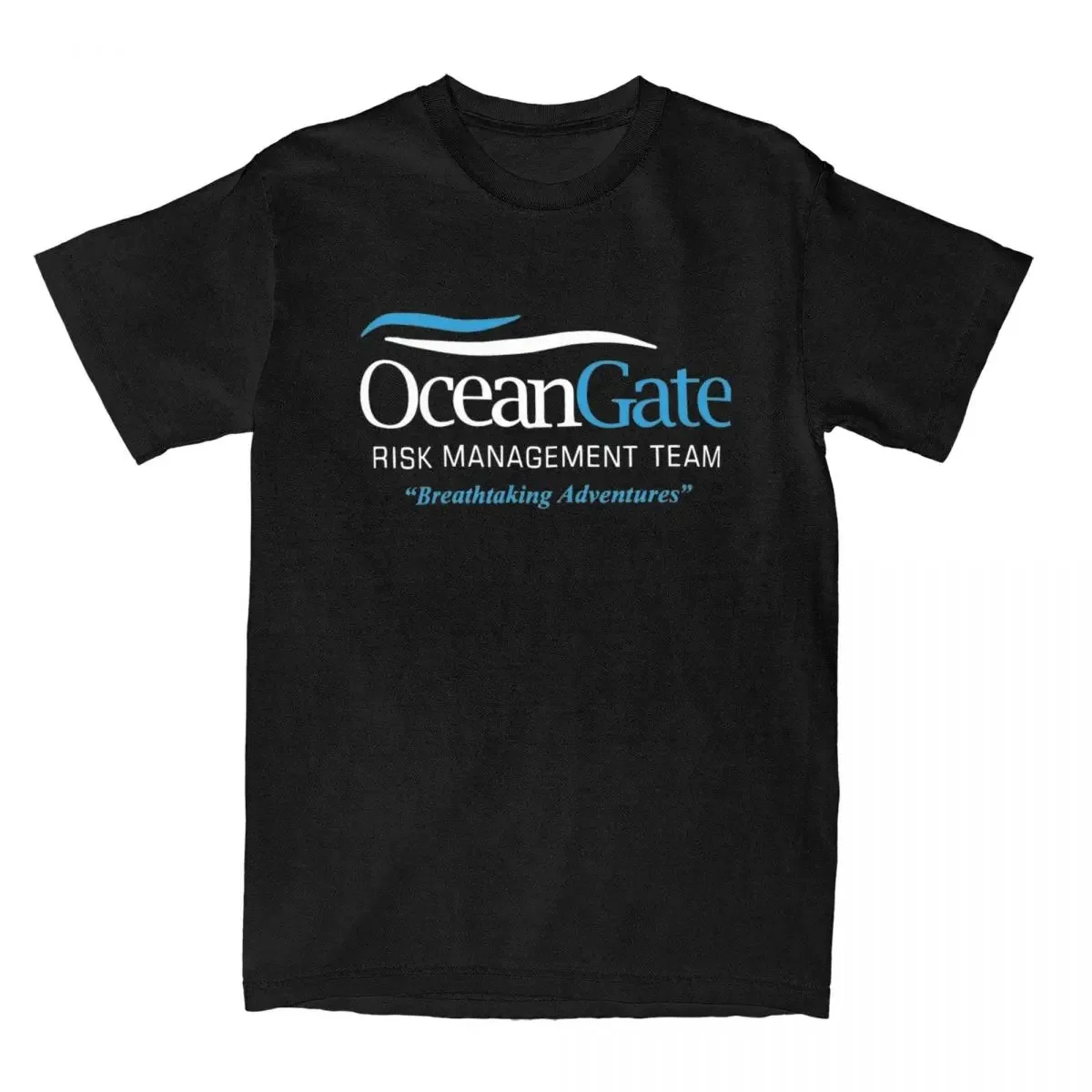 OceanGate Risk Management Accessories Shirt Men Women Breathtaking Adventures T Shirt Pure Cotton Tees Short Sleeve Cloth