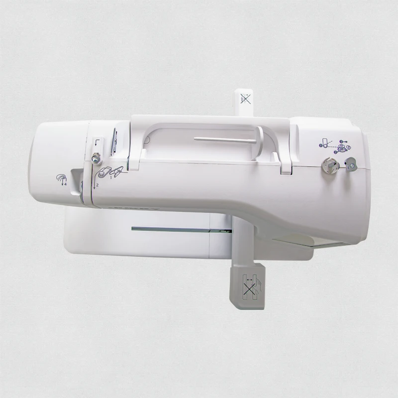 ES6 Big Color Screen With Computer More Than 300 Kinds Of Patterns Sewing & Embroidery Machine 55W Power