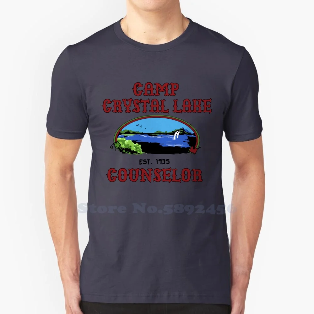 Camp Crystal Lake Counselor 100% Pure Cotton T-Shirt Camp Crystal Lake Counselor Camp Counselor