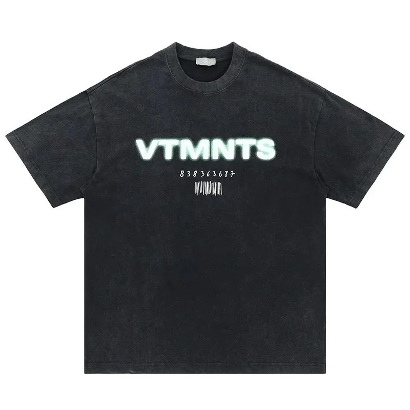 

Футболка мужская с принтом, ультратонкая, длина до бедра, воротник «хенли», молодежный тренд, весна 2025