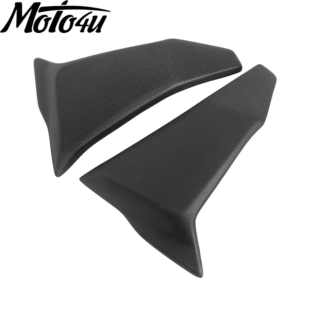 Carbon Fiber Motorcycle Radiator Cover Knee Fairing Side Panels For Ducati Hypermotard 950 2019 2020