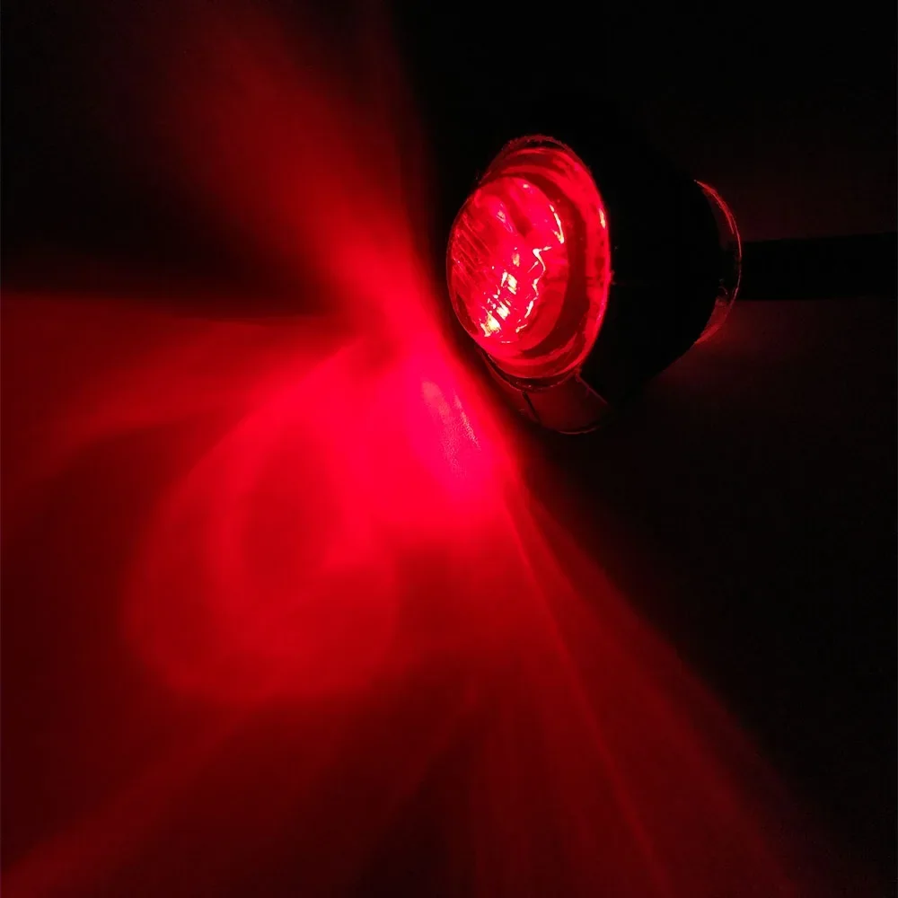 10pcs Waterproof 12V 3LED 3/4\