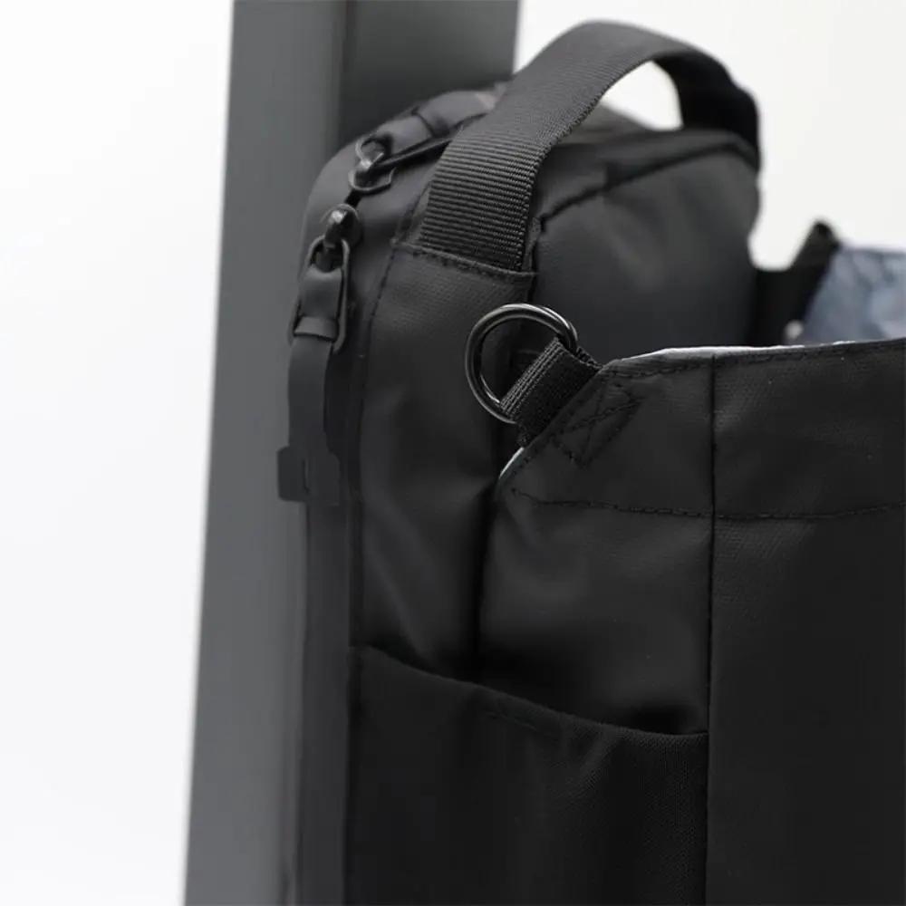 Magnetic Water Bottle Sling Bag Large Capacity Adjustable Gym Bottle Bag Waterproof Multi-layer Crossbody Sports Bag Travel