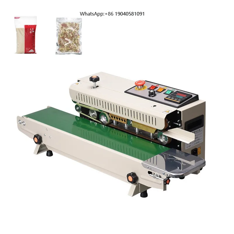 Professional Commercial Continuous Band Sealer Sealing Machine Heat Seal Machine Plastic Sealing Machine