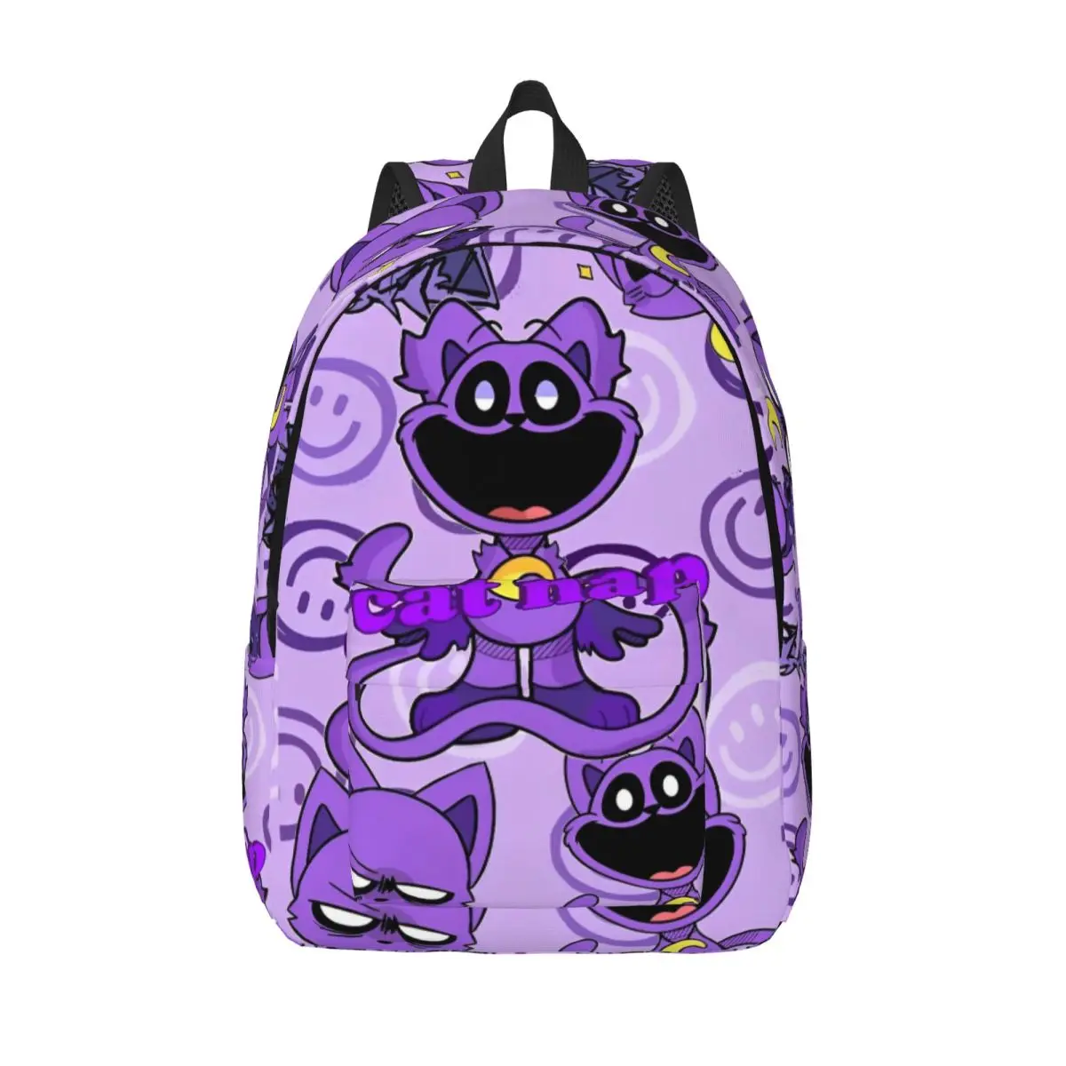 

Nightmare Critterss Backpack for Men Women Casual Student Hiking Travel Daypack Smilined Laptop Computer Canvas Bags with Pocket